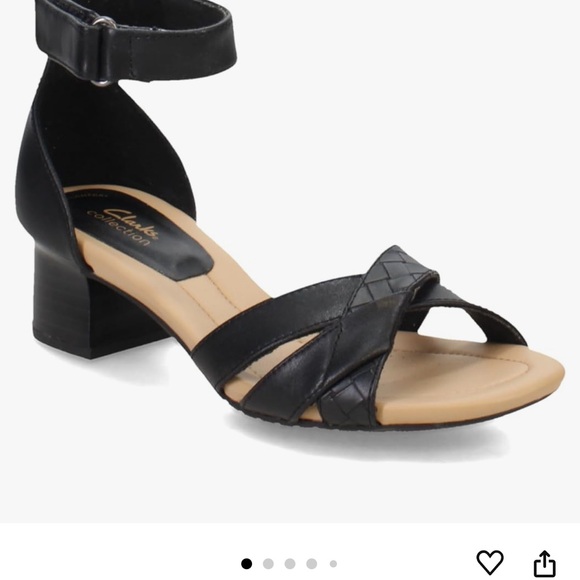 Clark’s Collection Desirae Lily Sandals Size 10 - Picture 3 of 7